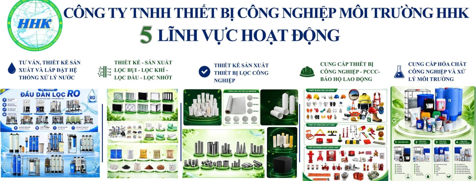 CÔNG TY TNHH THIẾT BỊ CÔNG NGHIỆP MÔI TRƯỜNG HHK
